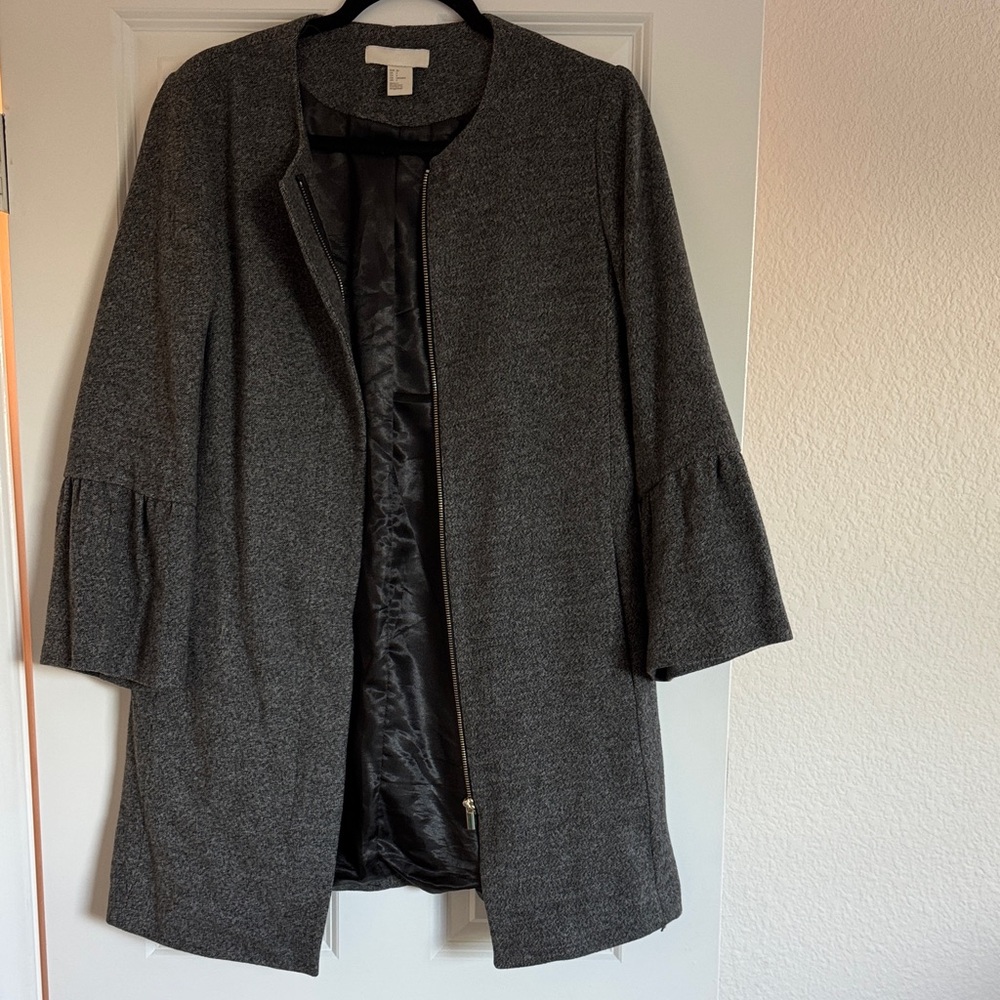 H&M Women's Gray Coat